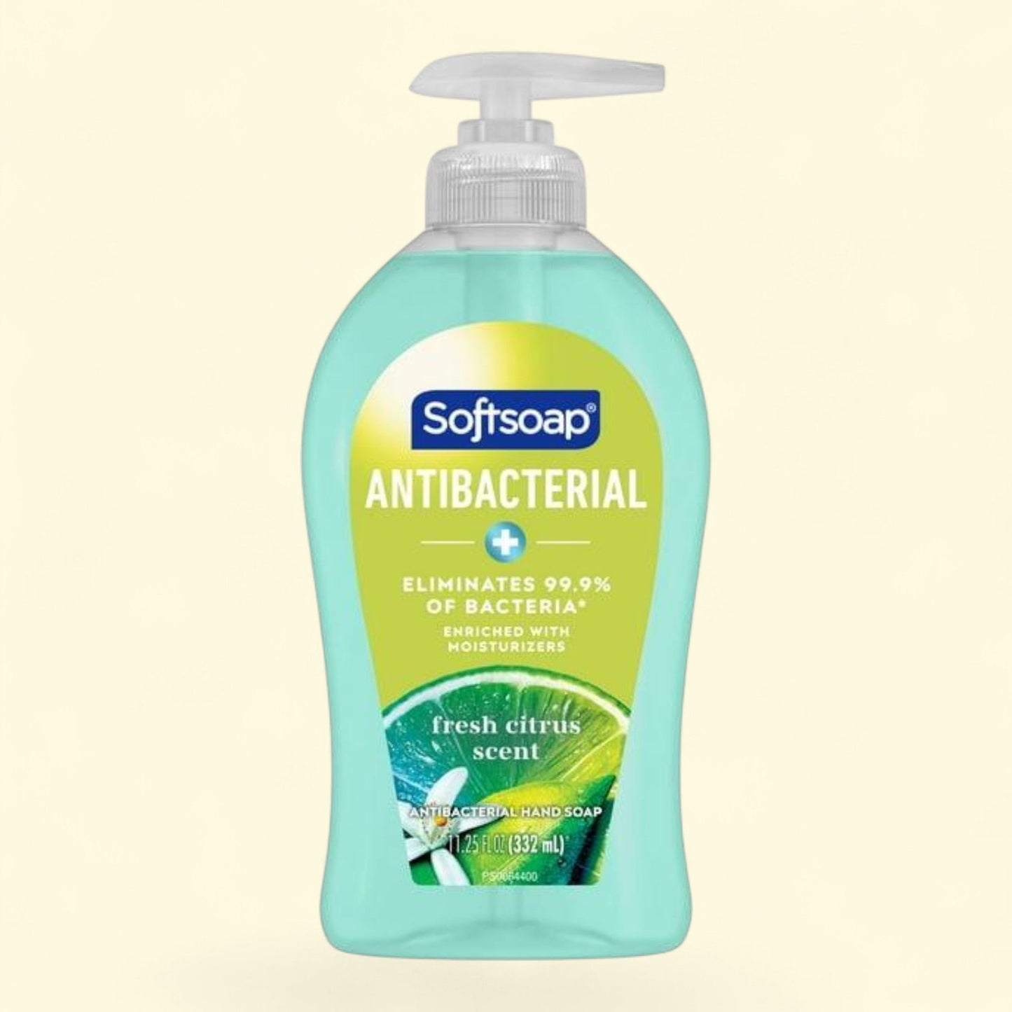Softsoap Antibacterial Liquid Hand Soap, Fresh Citrus, 11.25 Fluid Ounce Bottle