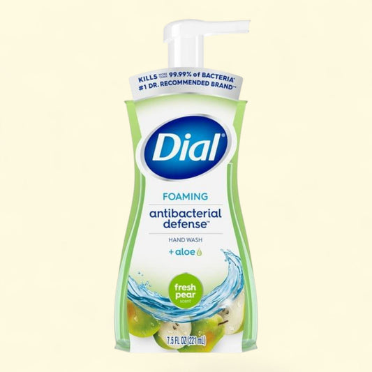 Dial Antibacterial Foaming Hand Wash, Fresh Pear, 7.5 fl oz