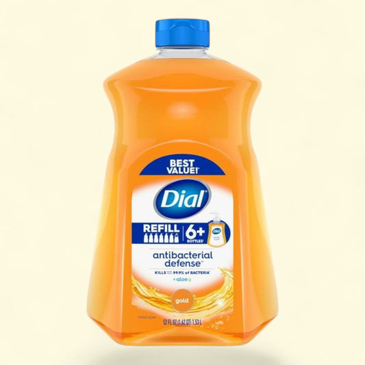 Dial Antibacterial Liquid Hand Soap Refill, 52 fl oz