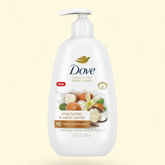 Dove Hand Soap, Shea Butter and Warm Vanilla, 12 fl oz