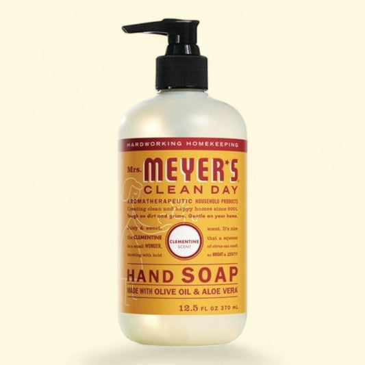 Mrs. Meyer's Clean Day Liquid Hand Soap, Clementine Scent, 12.5 fl oz