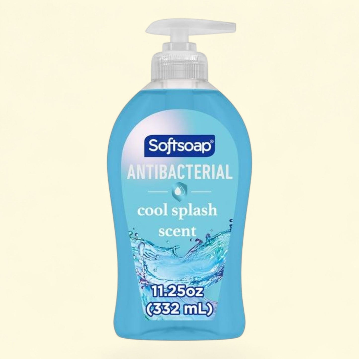 Softsoap Antibacterial Liquid Hand Soap, Cool Splash, 11.25 Fluid Ounce Bottle