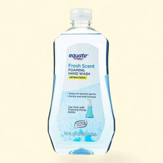 Equate Antibacterial Foaming Hand Wash, 32 fl oz