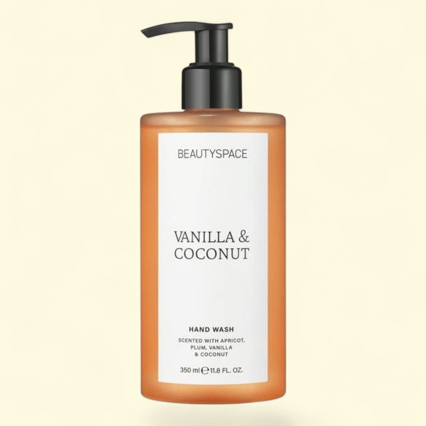 BEAUTYSPACE Hand Wash, Vanilla and Coconut, 11.8 oz