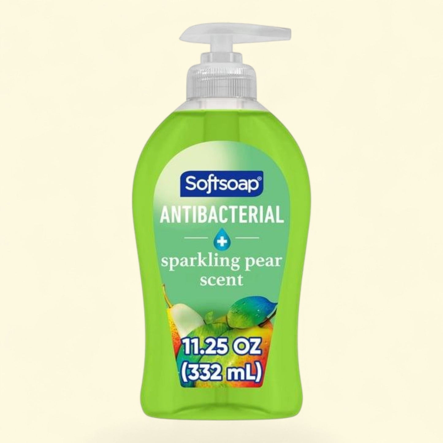 Softsoap Antibacterial Liquid Hand Soap, Sparkling Pear, 11.25 Fluid Ounce Bottle