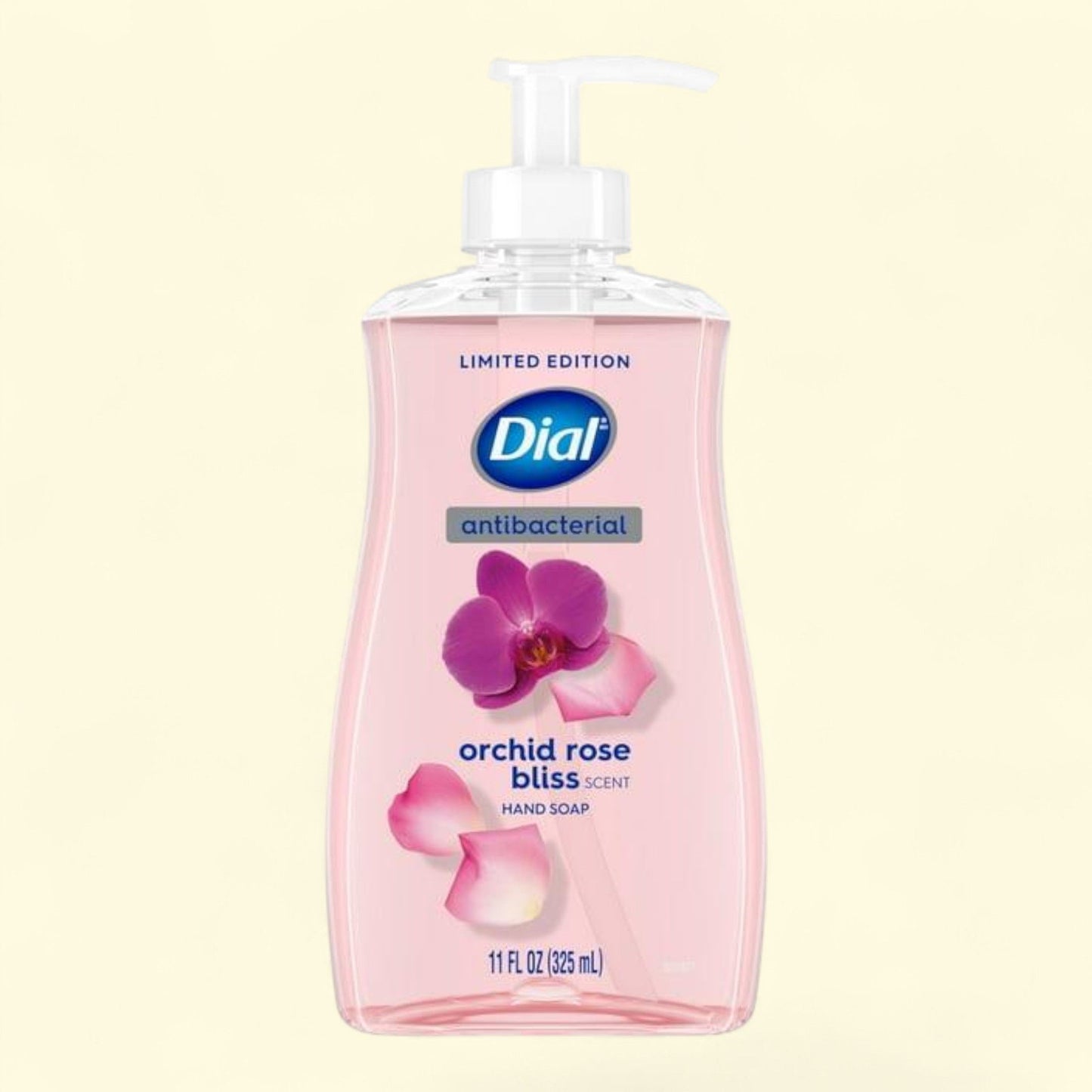 Dial Antibacterial Liquid Hand Soap, Orchid Rose Bliss Scent, 11oz