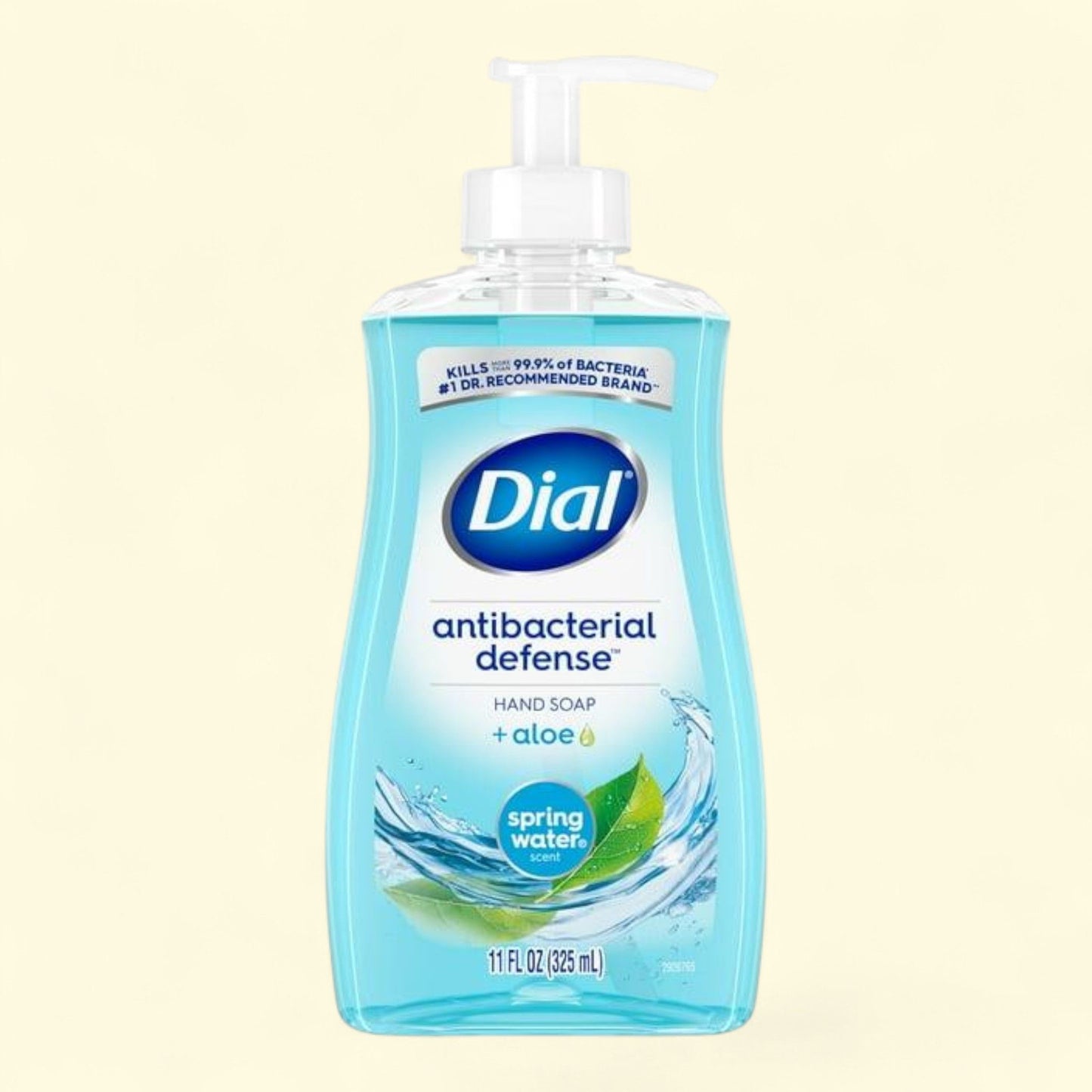 Dial Antibacterial Liquid Hand Soap, Spring Water, 11 fl oz
