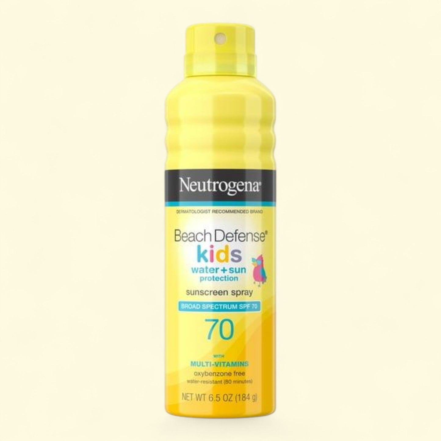 Neutrogena Beach Defense Kids Sunscreen Spray, 6.5 fl oz, SPF 70
