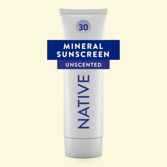 Native Mineral Sunscreen Lotion, SPF 30, 5.0 oz