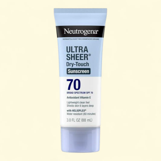 Neutrogena Ultra Sheer Dry-Touch SPF 70 Sunscreen Lotion, 3 fl. oz