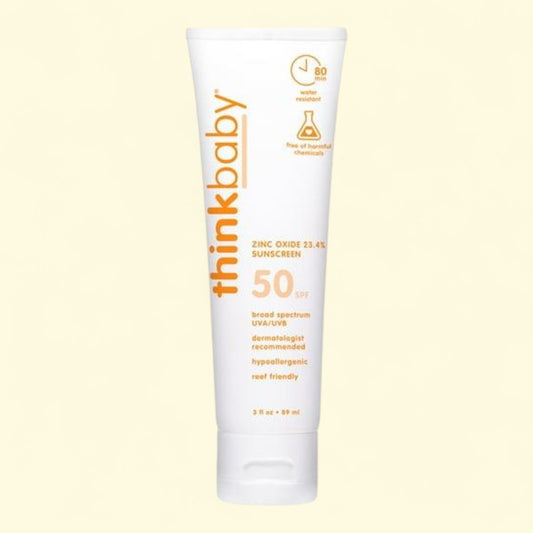 Crème solaire Thinkbaby, indice de protection 50+, 85 g