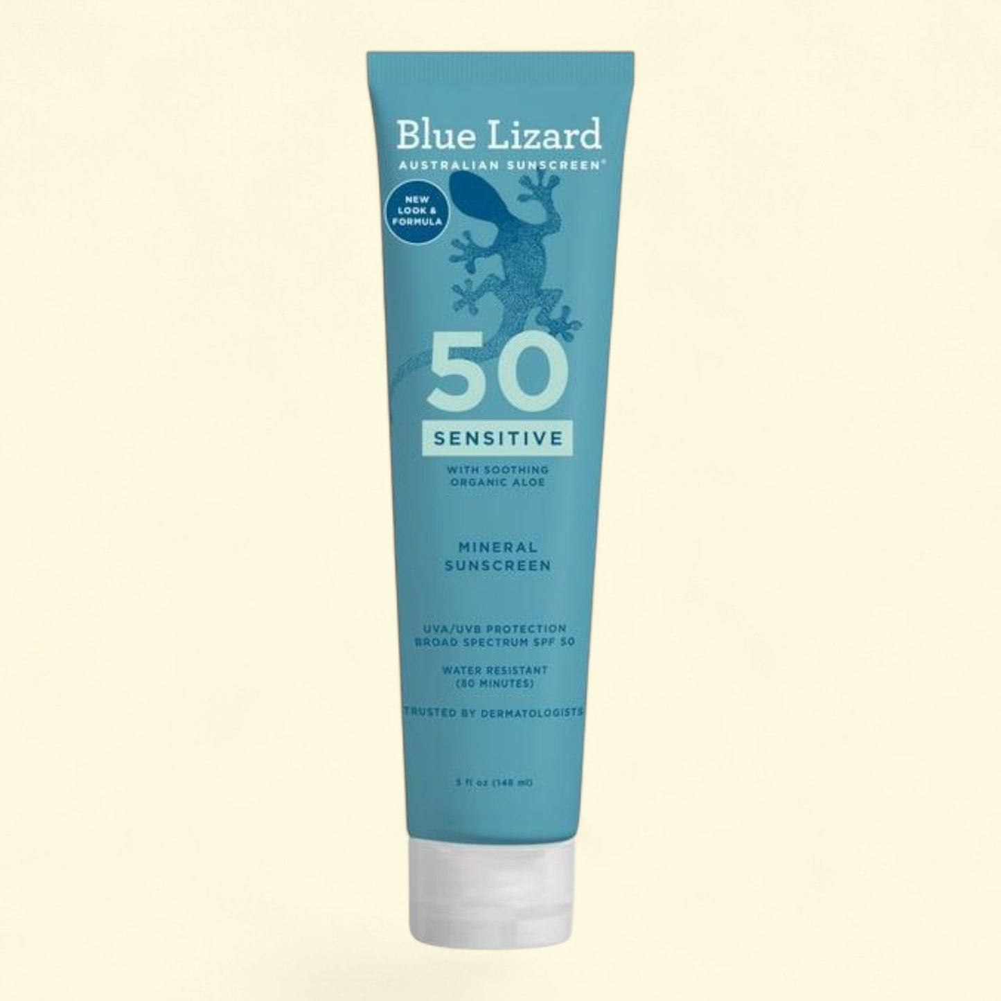 Blue Lizard Sunscreen Sensitive SPF 50 Lotion, 5 oz
