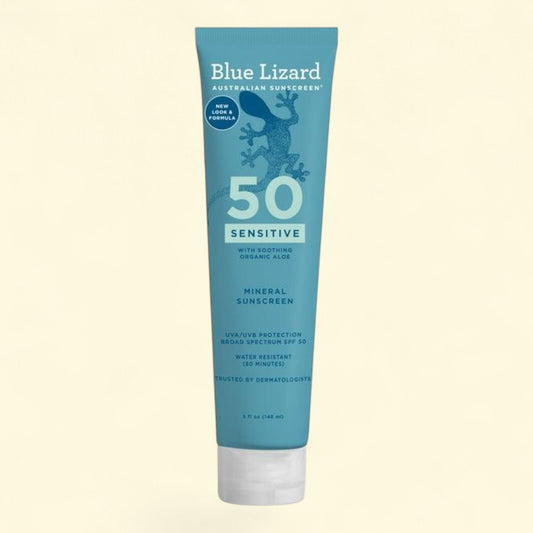 Blue Lizard Sunscreen Sensitive SPF 50 Lotion, 5 oz