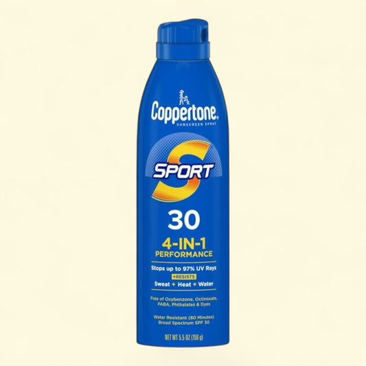 Coppertone Sport Sunscreen Spray, SPF 30, 5.5 oz