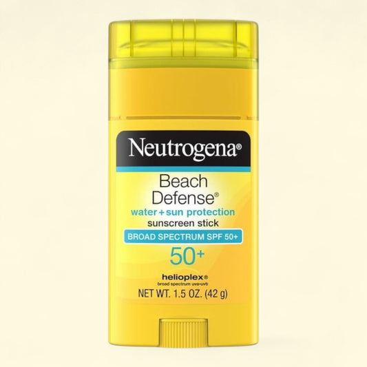 Neutrogena Beach Defense Sunscreen Stick SPF 50+, 1.5 oz