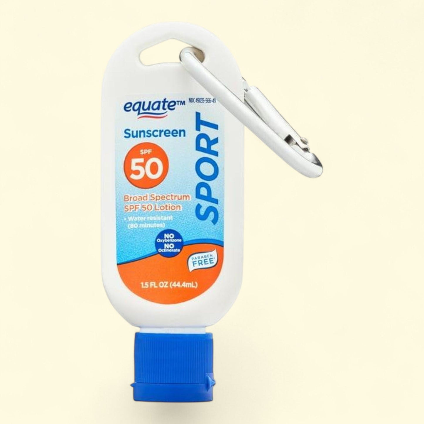 Equate Sport Sunscreen Lotion, SPF 50, 1.5 fl oz