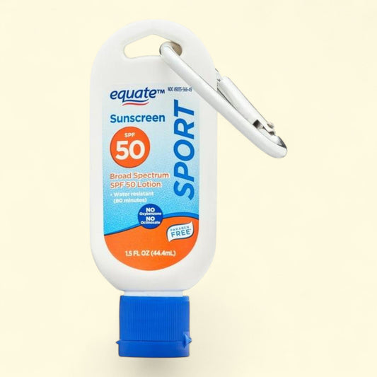 Equate Sport Sunscreen Lotion, SPF 50, 1.5 fl oz