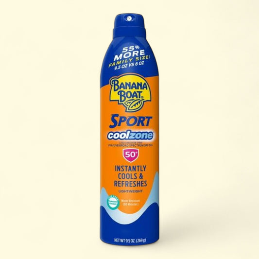 Crème solaire en spray Banana Boat Sport Coolzone SPF 50, 270 ml