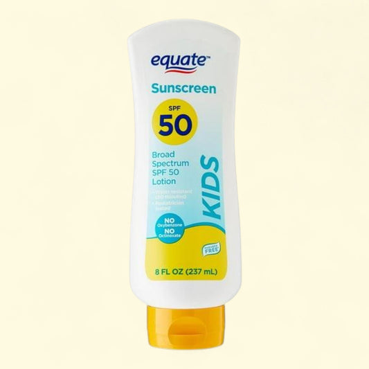 Equate Kids Sunscreen Lotion, SPF 50, 8 fl oz