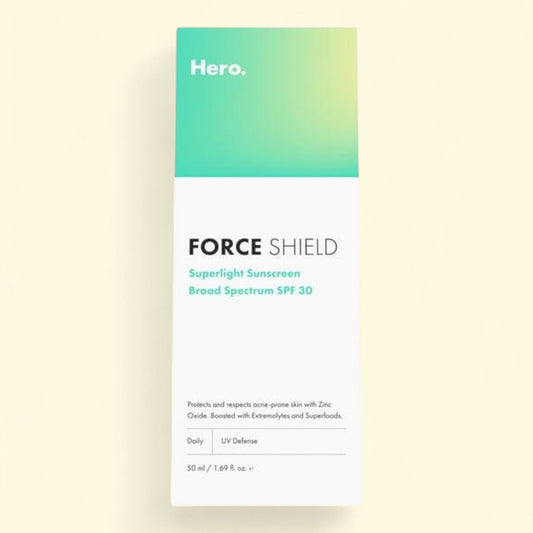 Hero Cosmetics Force Shield Superlight Sunscreen SPF 30, 50ml