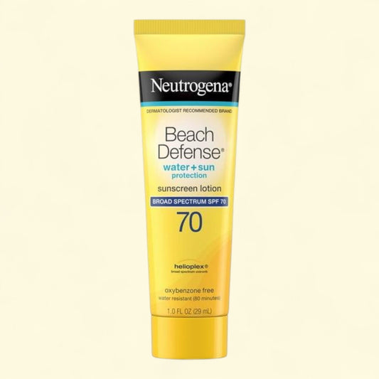 Neutrogena Beach Defense Body Sunscreen Lotion, 1 oz