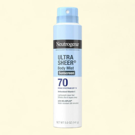 Spray solaire Neutrogena Ultra Sheer, indice de protection 70, 150 ml