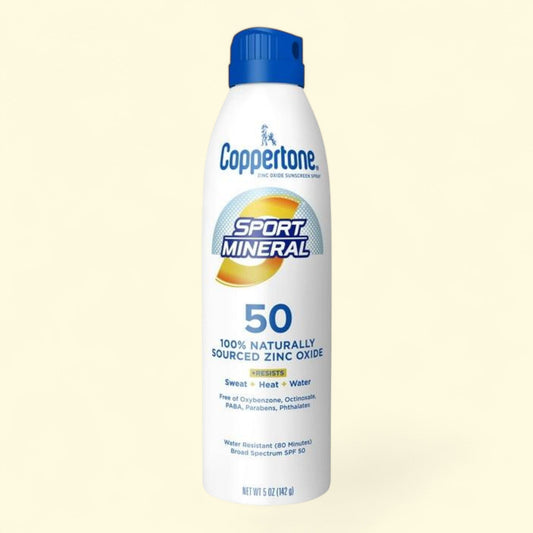 Coppertone Sport Mineral Spray Sunscreen SPF 50, 5oz