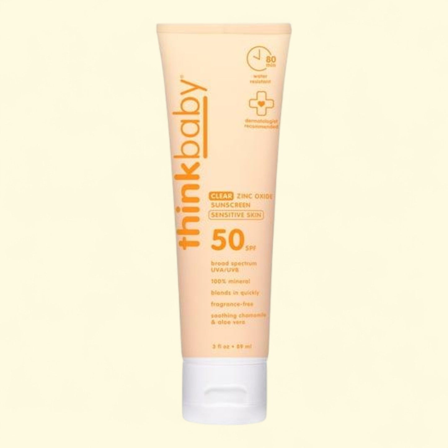 Stick solaire minéral pour le visage Sun Bum Baby Bum, SPF 50, 13 g