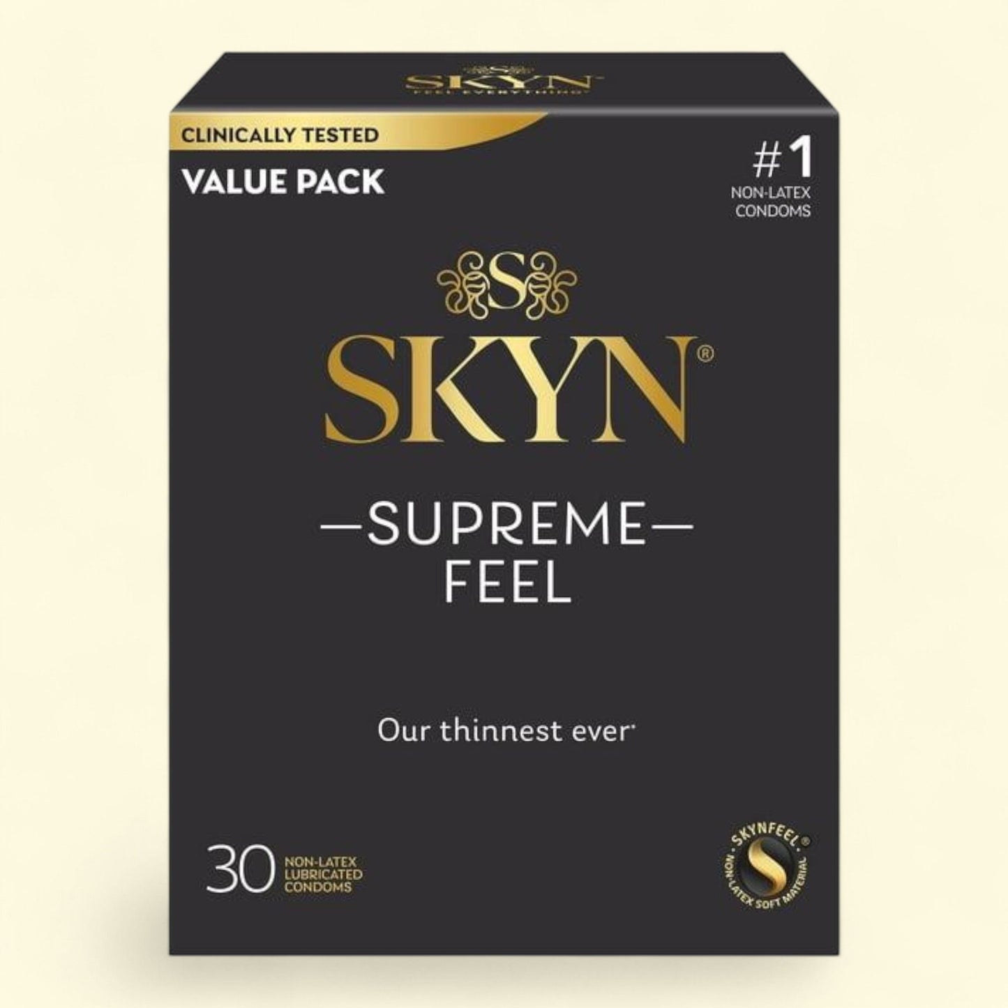 SKYN Supreme Feel Condoms, 30 Count