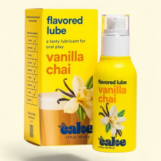 Hello Cake Vanilla Chai Lube, 1.7 oz