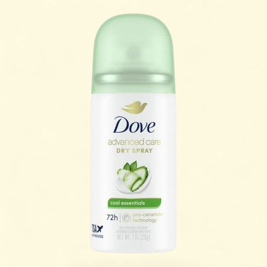 Dove Advanced Care Antiperspirant Deodorant Dry Spray Cool Essentials, 1 oz