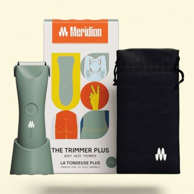Meridian Trimmer Plus Body Hair, Sage (Green)