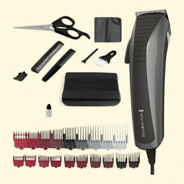 Remington Easy Fade Hair Clippers for Men, 15 count