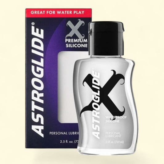 Astroglide X Liquid, Premium Silicone Personal Lubricant, Travel Friendly Size, 2.5oz