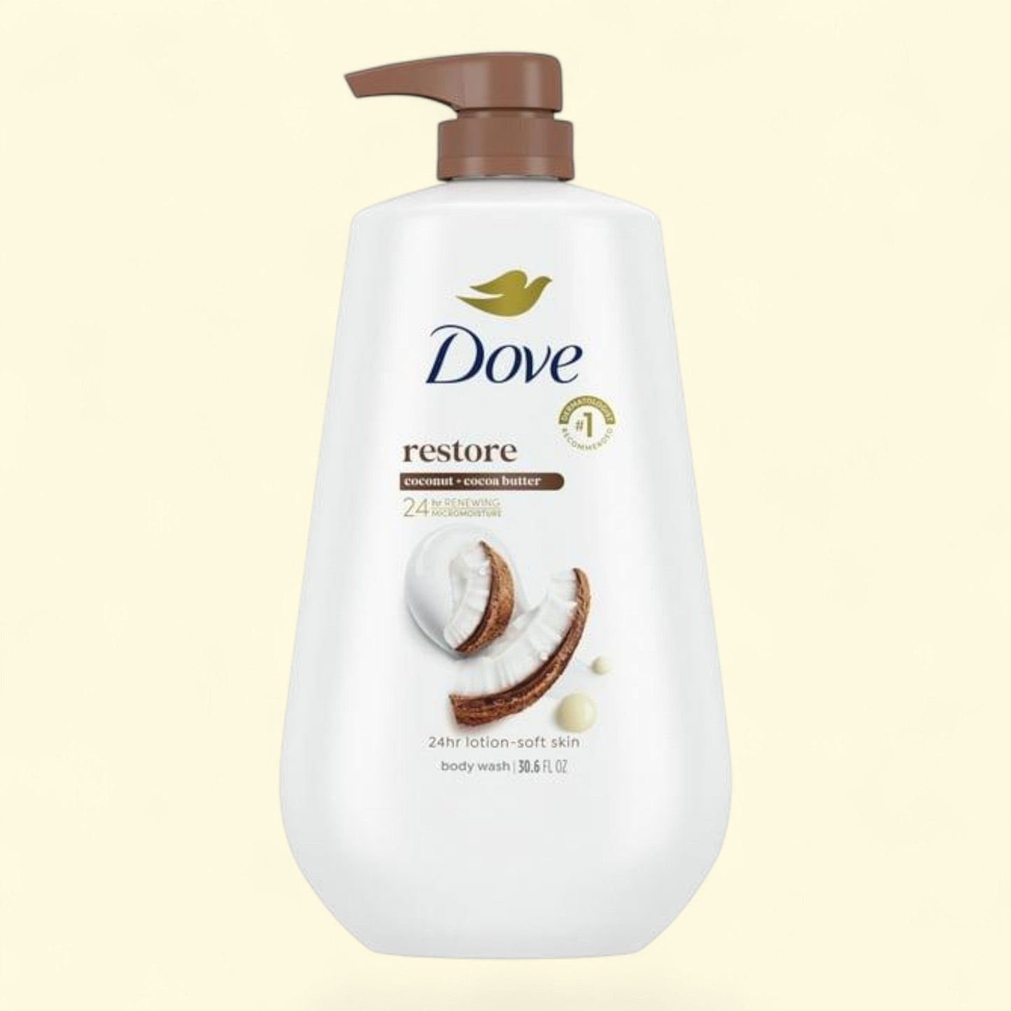Dove Body Wash, Coconut & Cocoa Butter, 30.6 oz