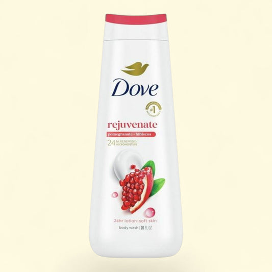 Dove Body Wash, Rejuvenating Pomegranate & Hibiscus, 20 oz