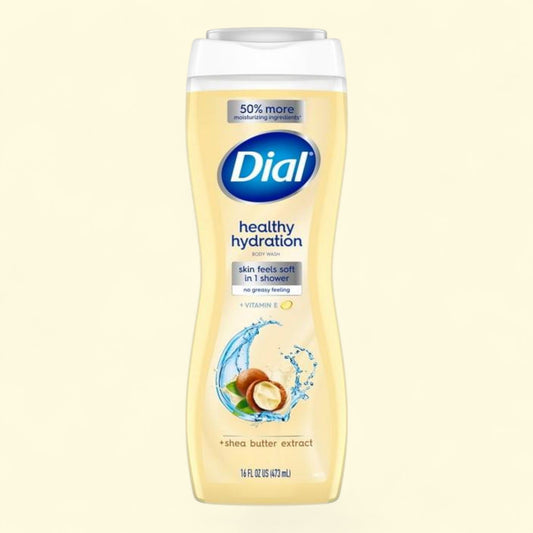 Dial Body Wash, Healthy Hydration, Shea Butter Extract plus Vitamin E, 16 fl oz