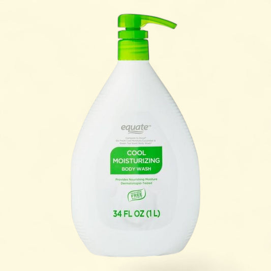 Equate Moisturizing Body Wash, 34 fl oz