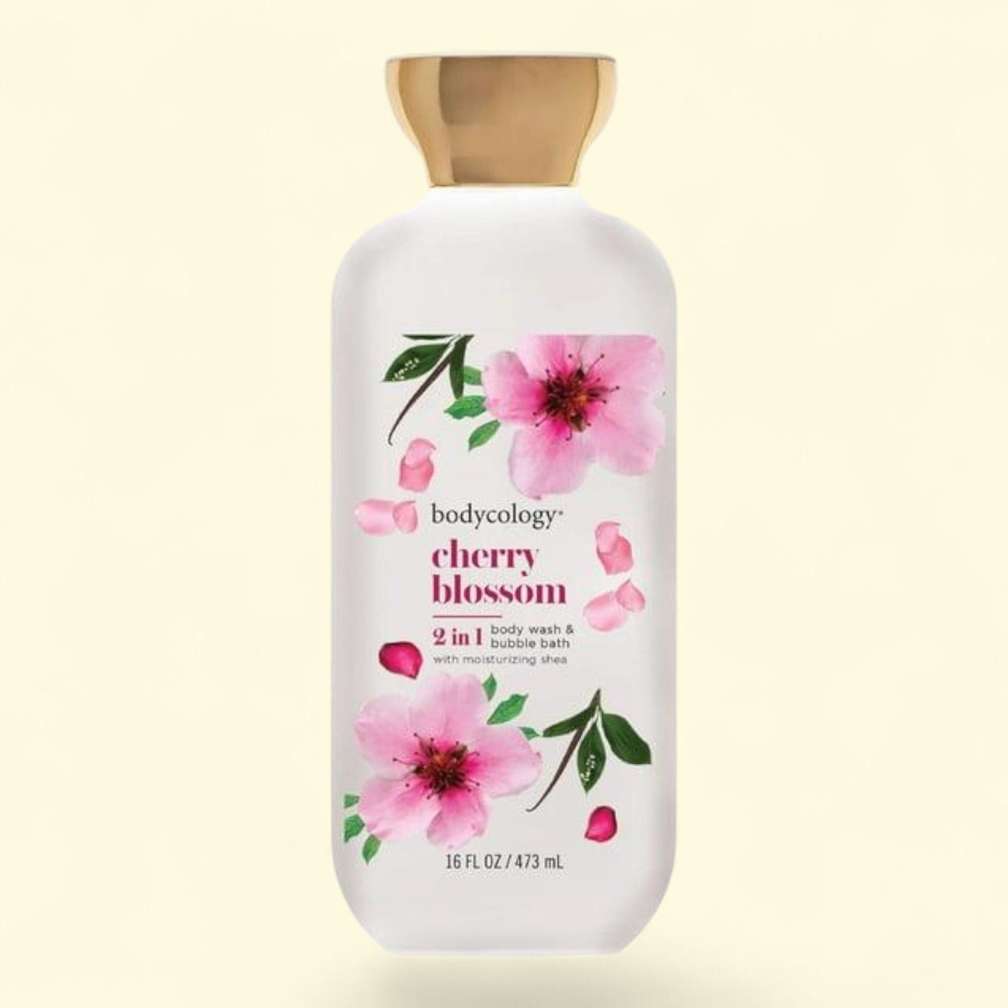 Bodycology Cherry Blossom Body Wash & Bubble Bath, 16 fl.oz.