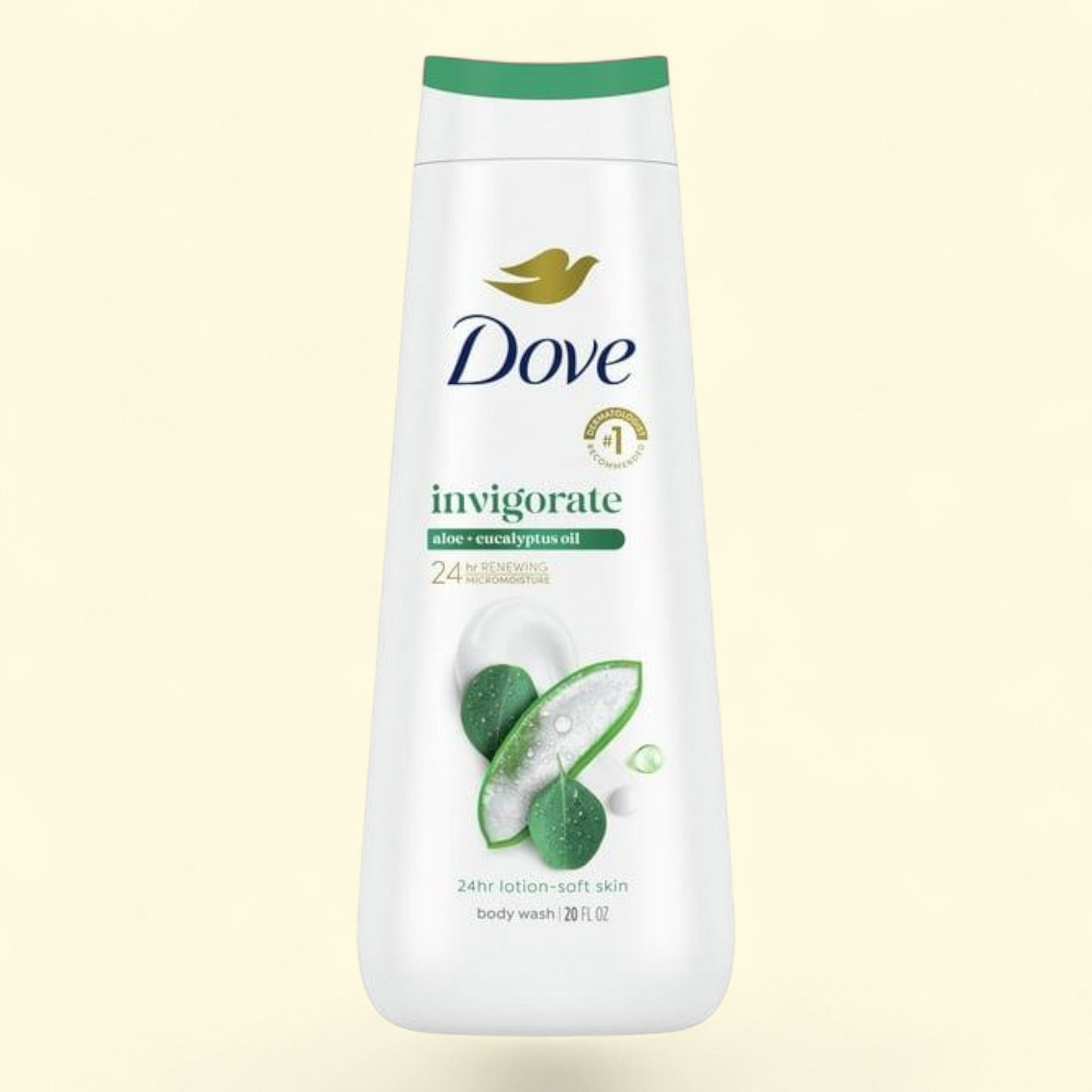 Dove Body Wash, Aloe & Eucalyptus, 20 oz