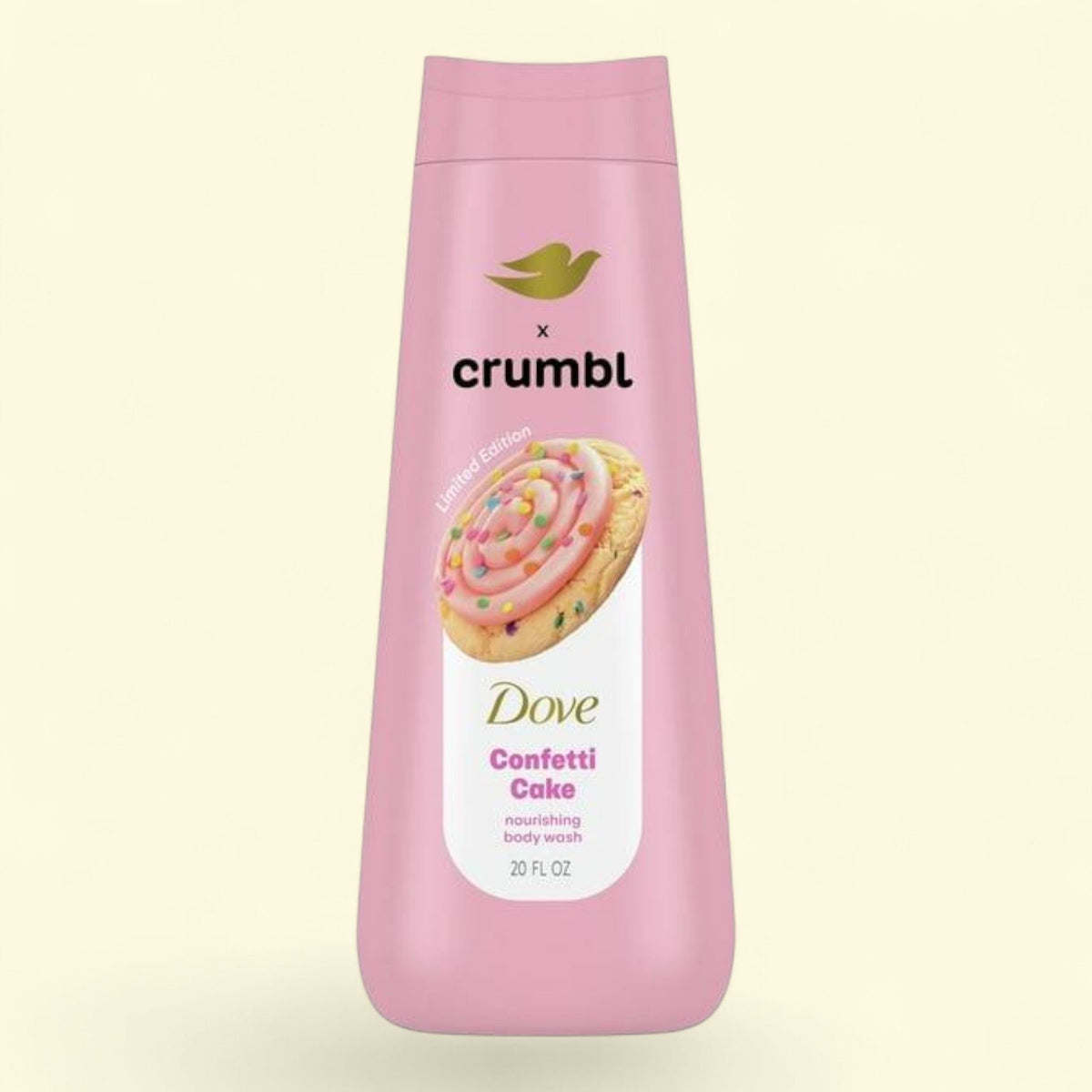 Dove Crumbl Moisturizing Liquid Body Wash, 20 oz — authentic US product shipped worldwide by Treatspree