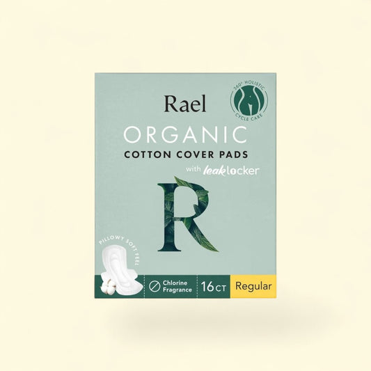 Rael Menstrual Regular Pads, 16 Count — authentic US product shipped worldwide by Treatspree