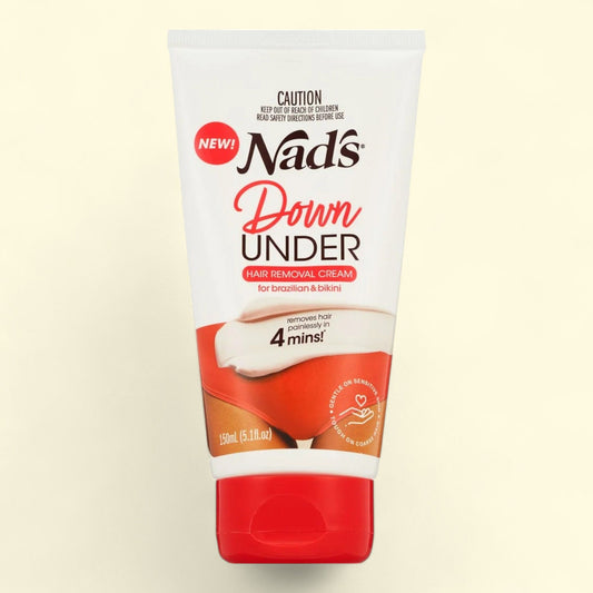 Nad's Down Under Cream, Women's Intimate Hair Removal, 150 ml (5.1 oz)