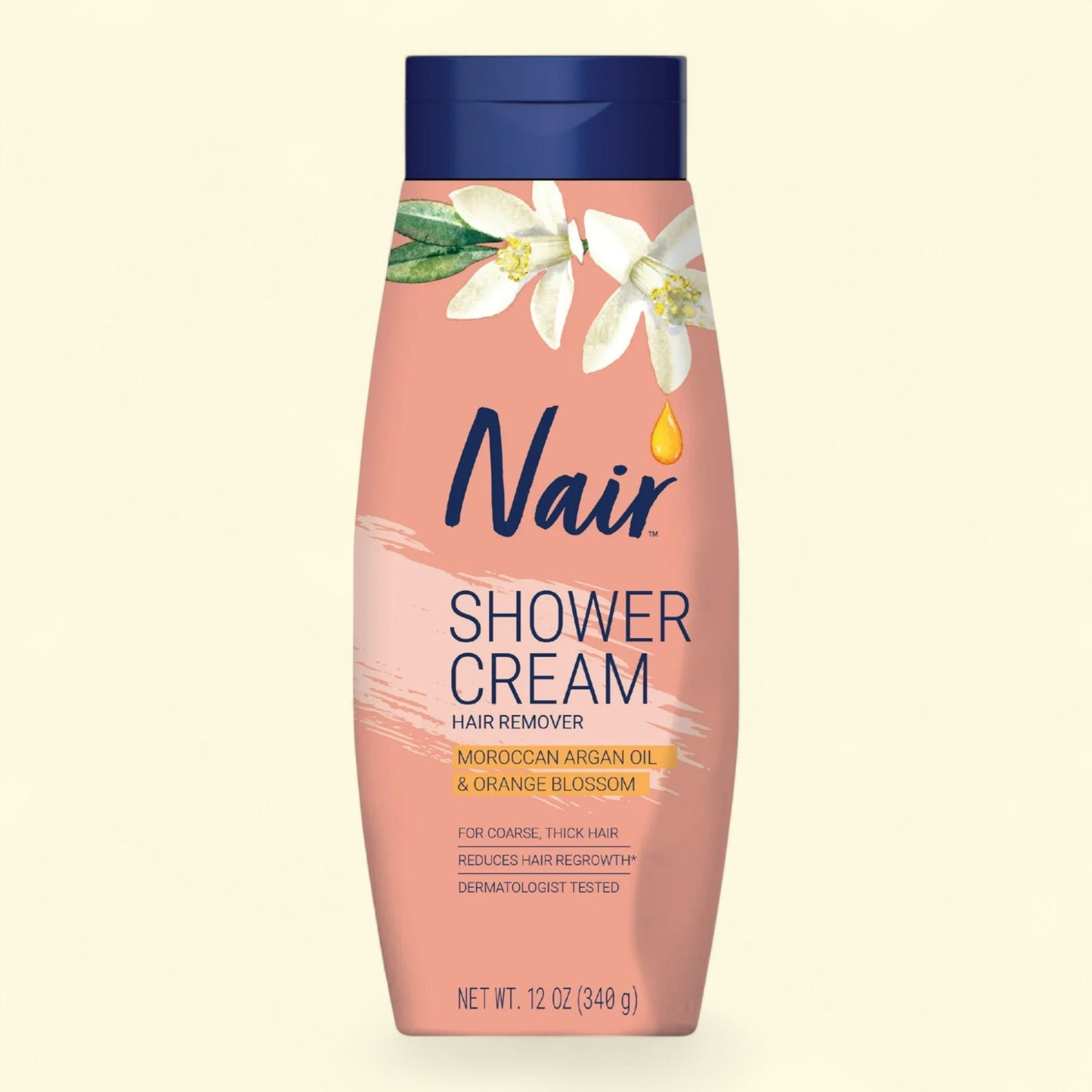 Nair Shower Cream Hair Remover, 12 oz