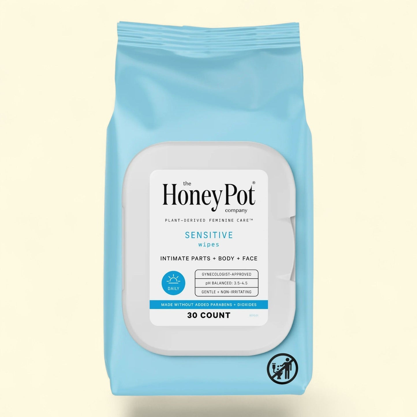 The Honey Pot Company, Feminine Cleansing Wipes, 30 ct.