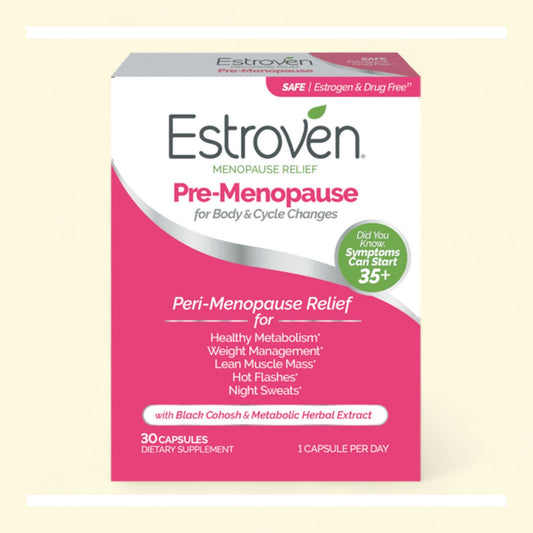Estroven Pre-Menopause Relief Capsules, 30 Count