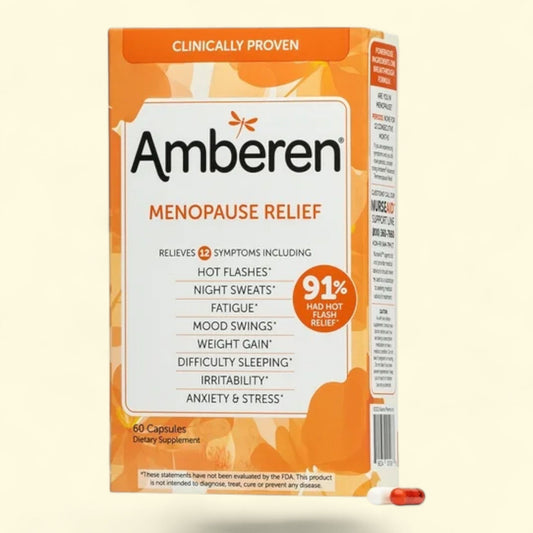 Amberen Menopause Supplements, 60 Count
