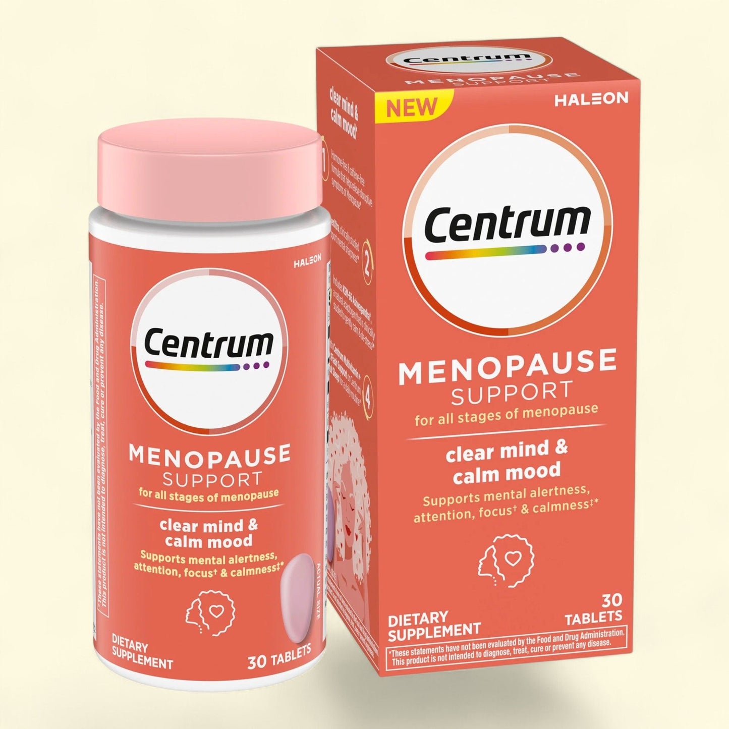 Centrum Menopause Support Complete, Tablets, 30 Count