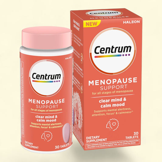 Centrum Menopause Support Complete, Tablets, 30 Count