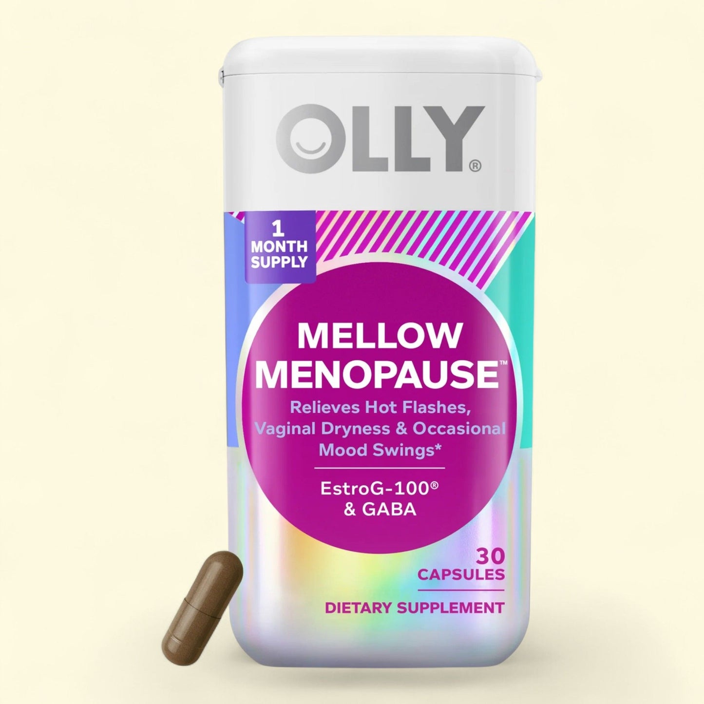 OLLY Mellow Menopause™ Supplements, 30 Ct